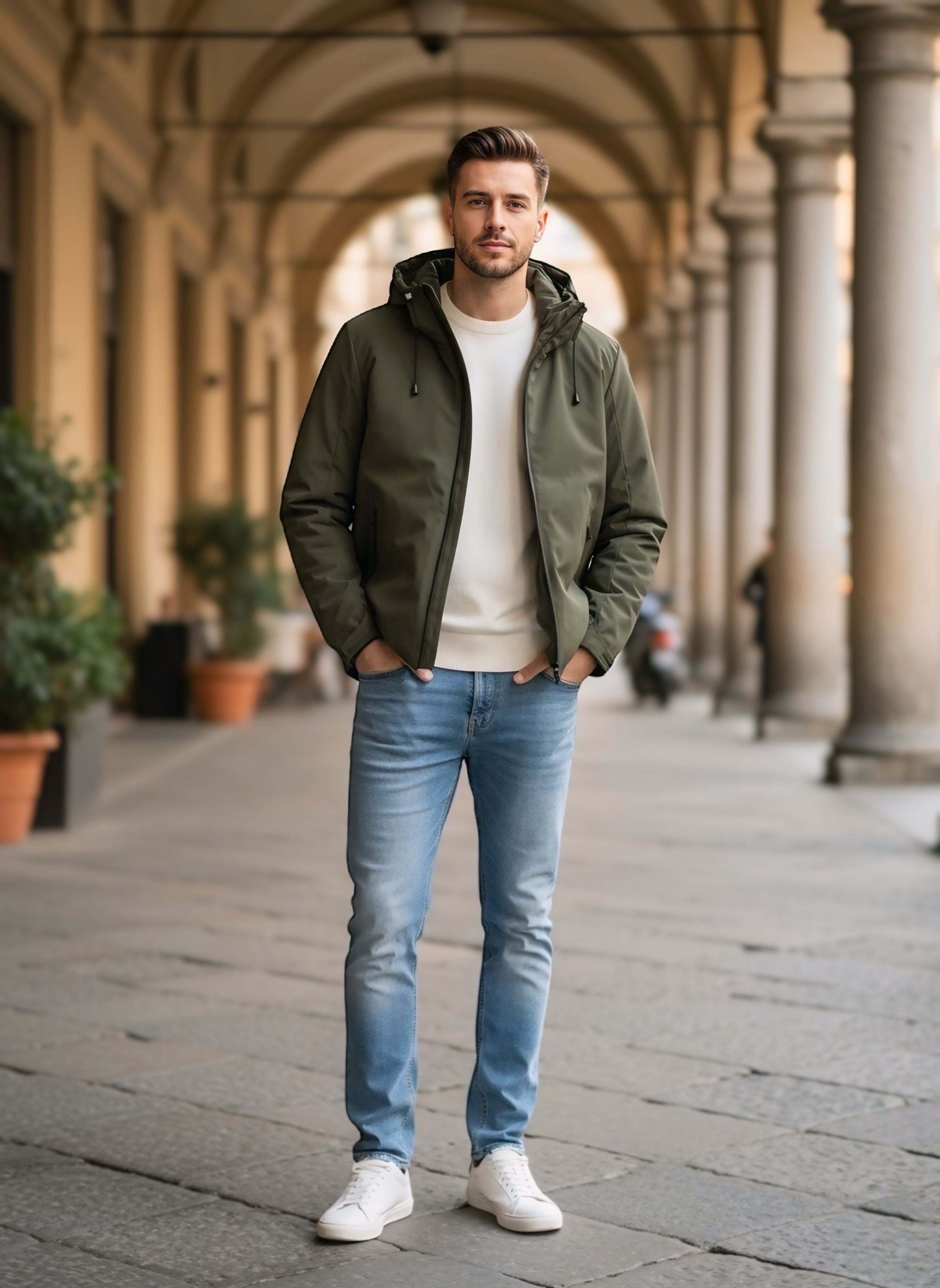 GIUBBINO TESSUTO TECNICO 180655