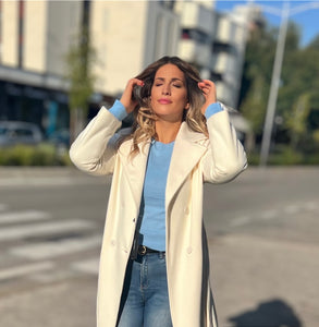 MAXI-CAPPOTTO IN TESSUTO