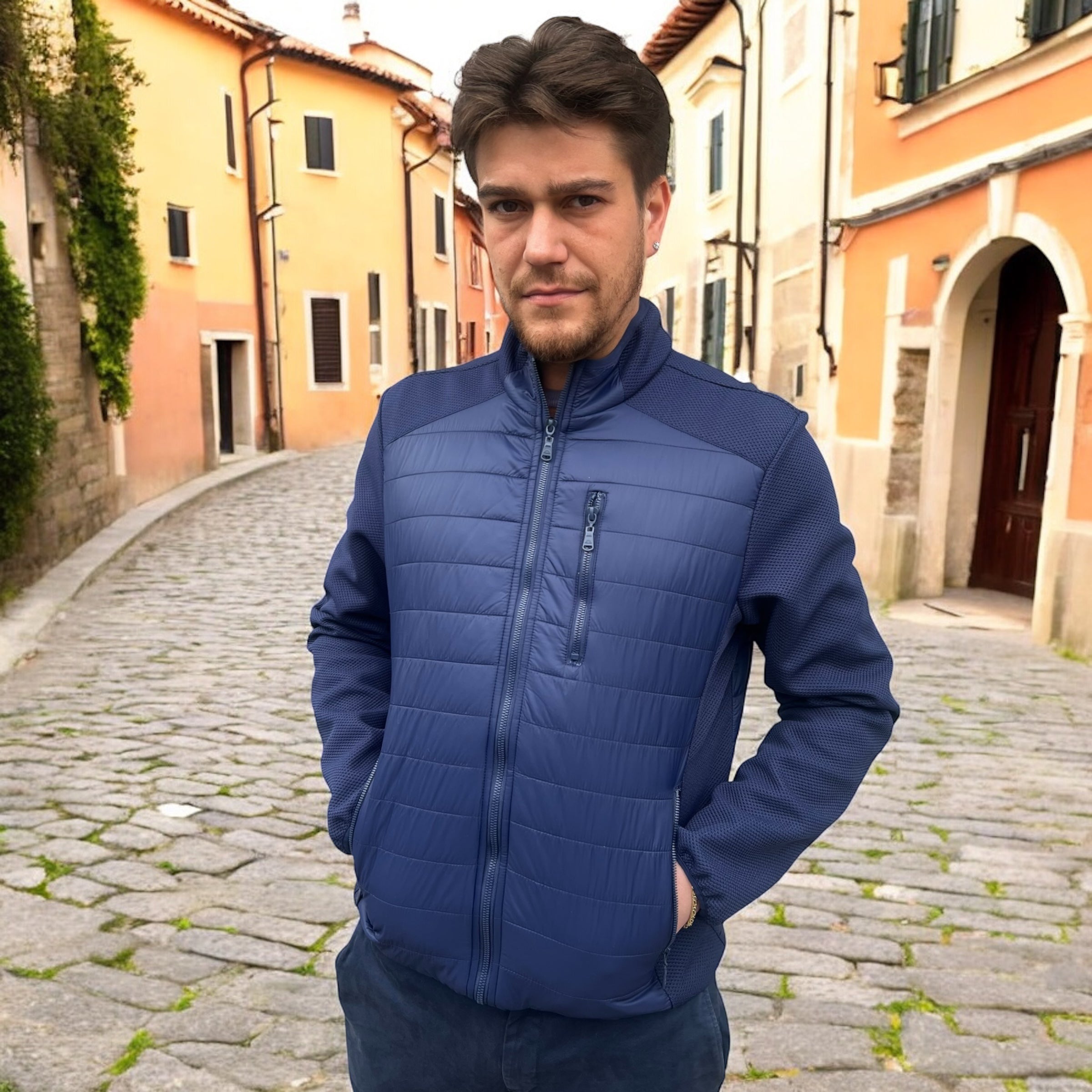 GIUBBINO BI-TESSUTO ULTRALIGHT
