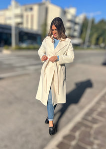 MAXI-CAPPOTTO IN TESSUTO