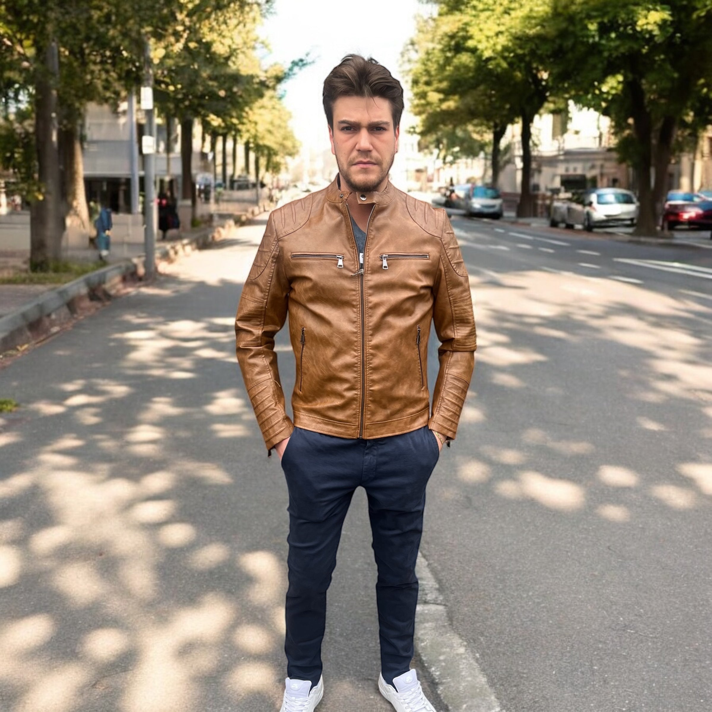 BIKER IN ECOPELLE