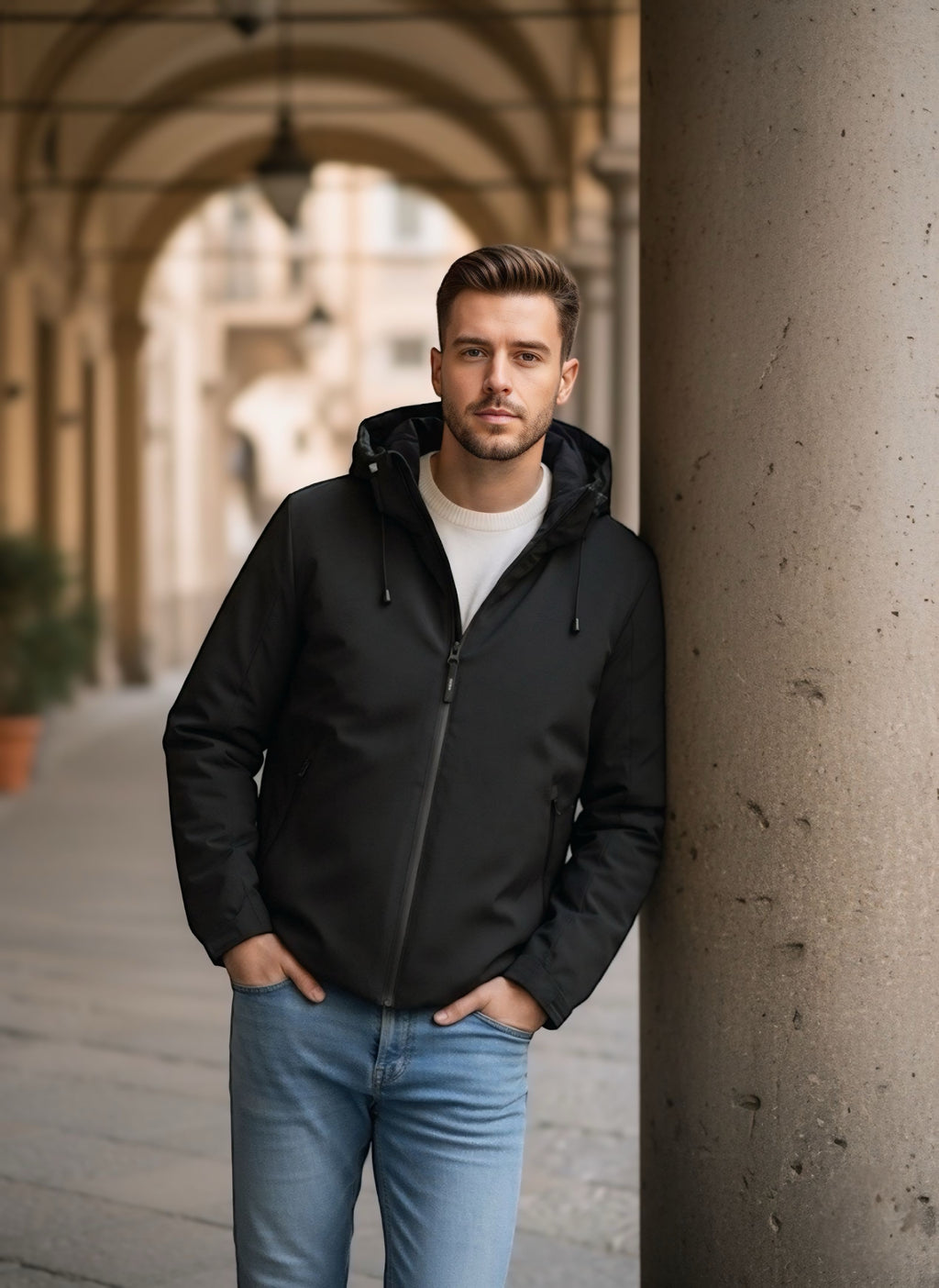 GIUBBINO TESSUTO TECNICO 180655