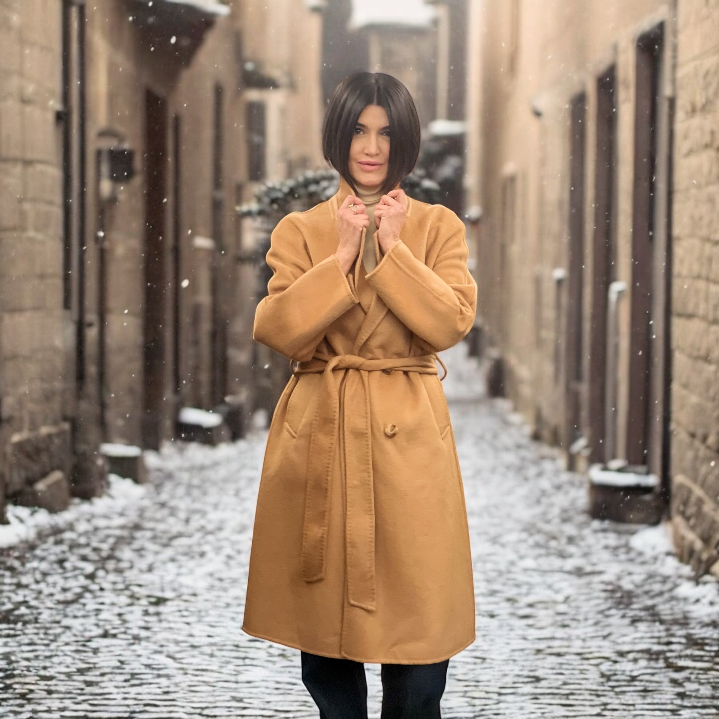 CAPPOTTO MISTO LANA