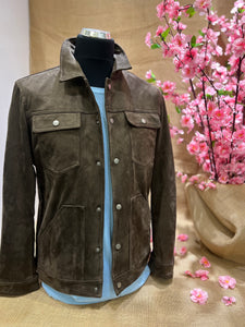 GIACCA CAMICIA IN ALCANTARA