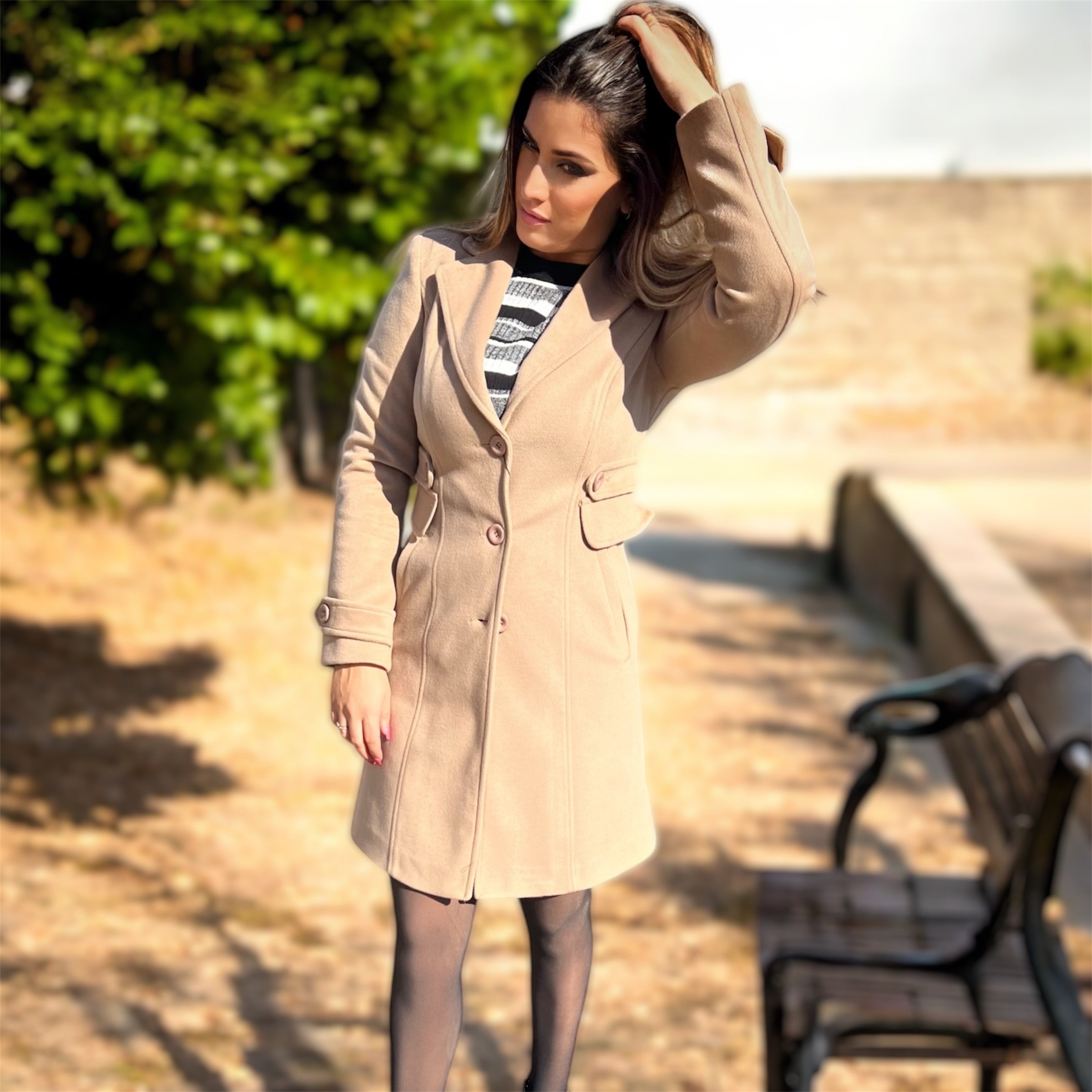 MARTIN-CAPPOTTO TESSUTO