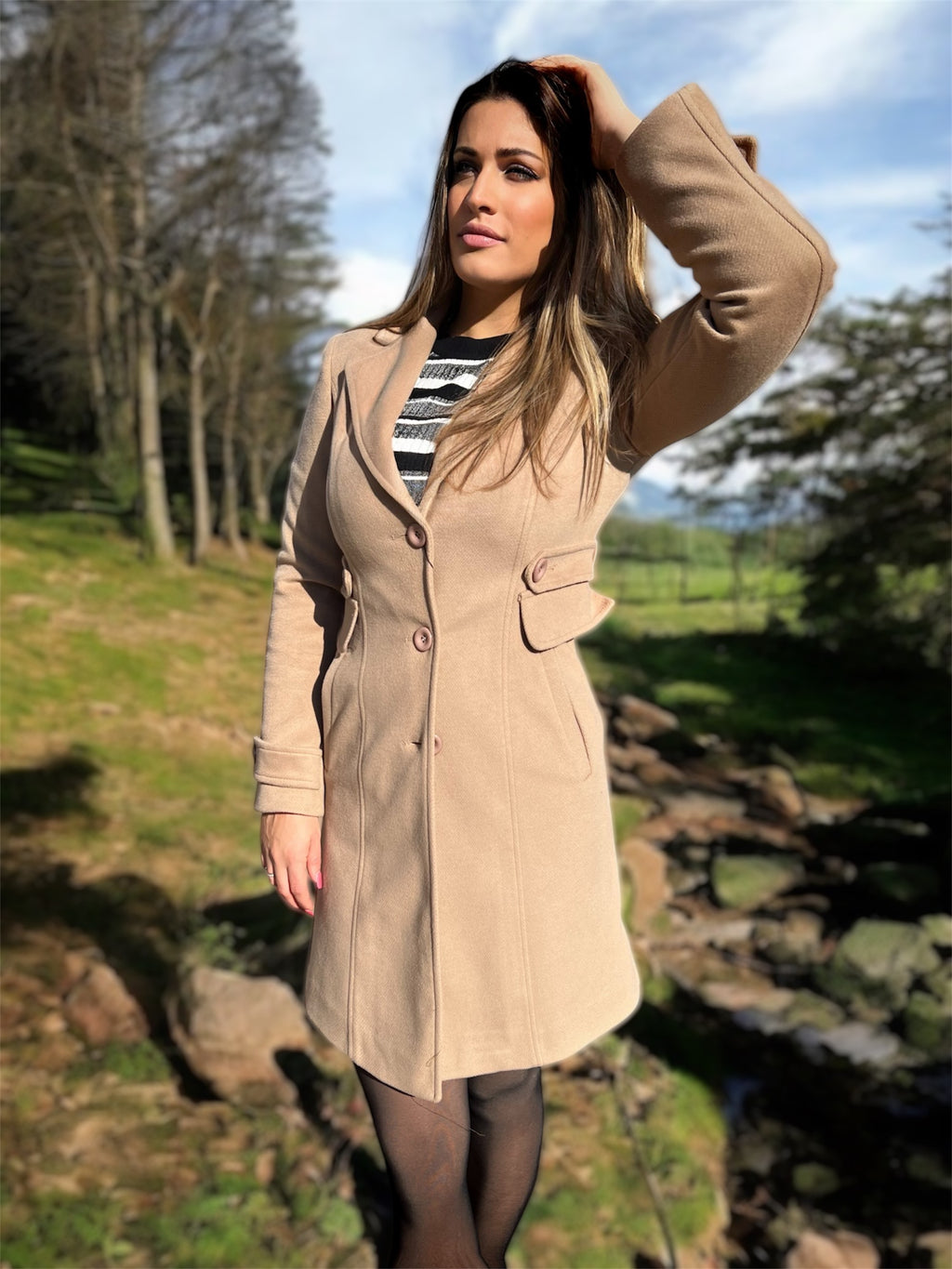 MARTIN-CAPPOTTO TESSUTO