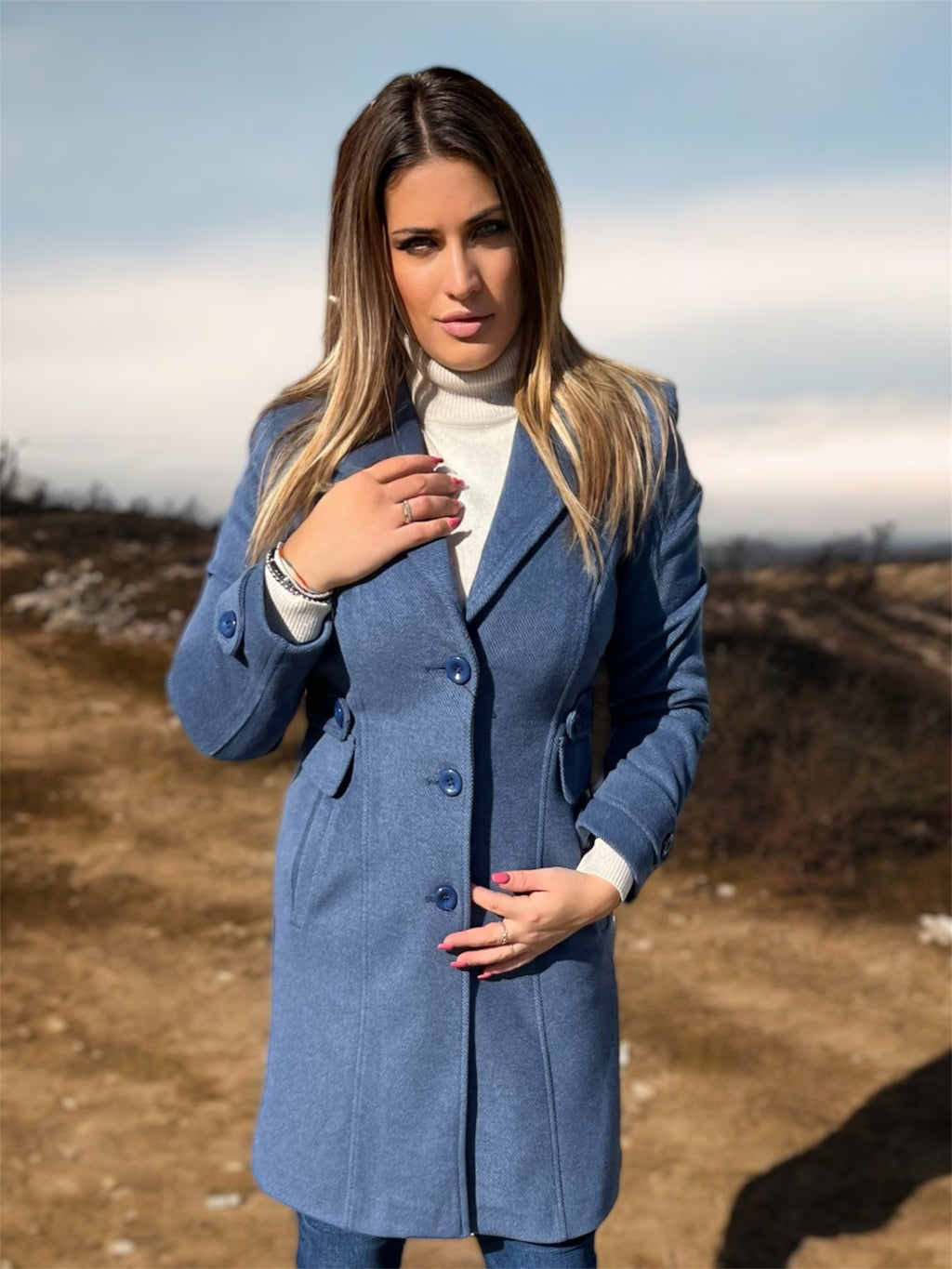 MARTIN-CAPPOTTO TESSUTO