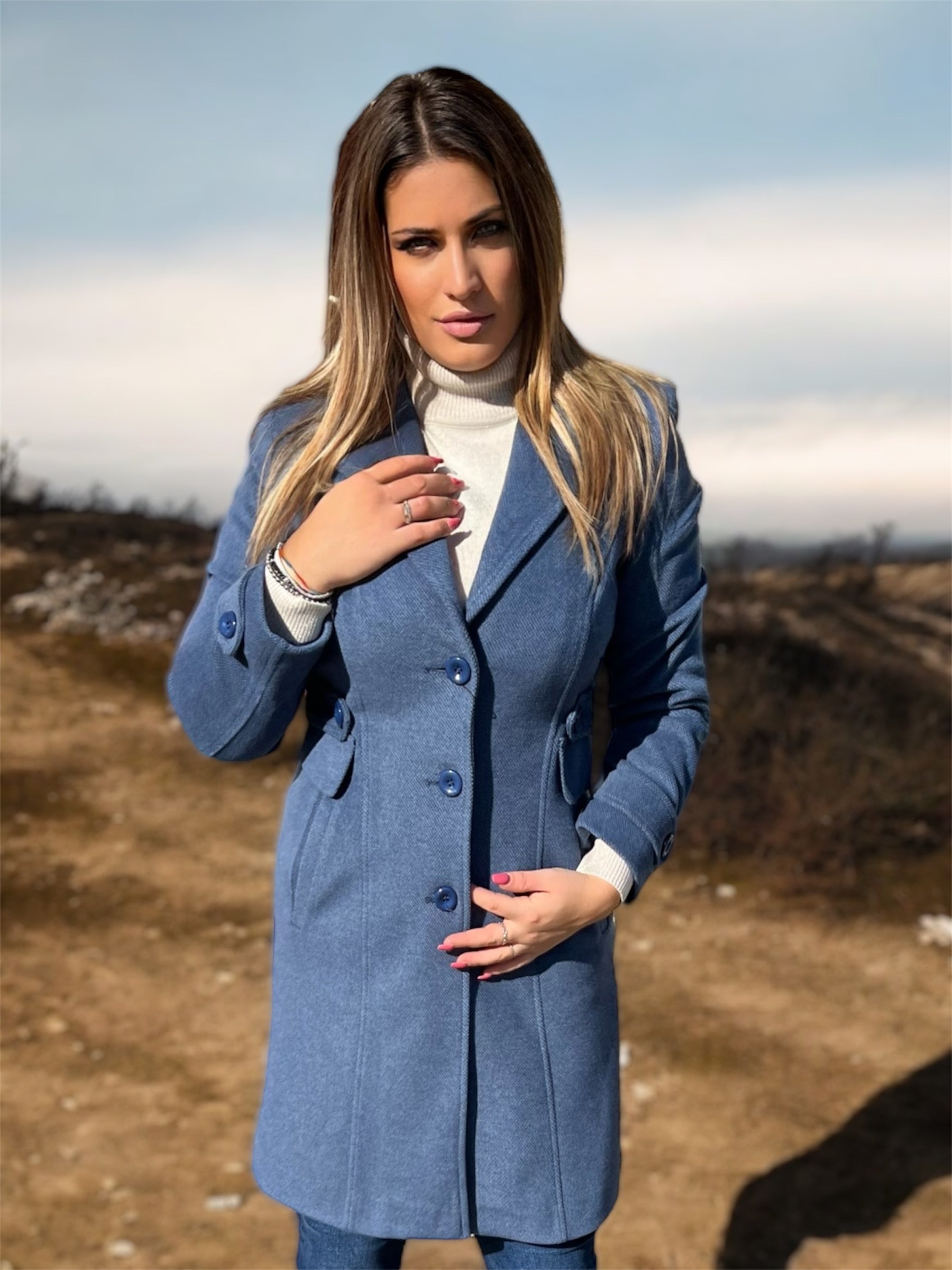 MARTIN-CAPPOTTO TESSUTO