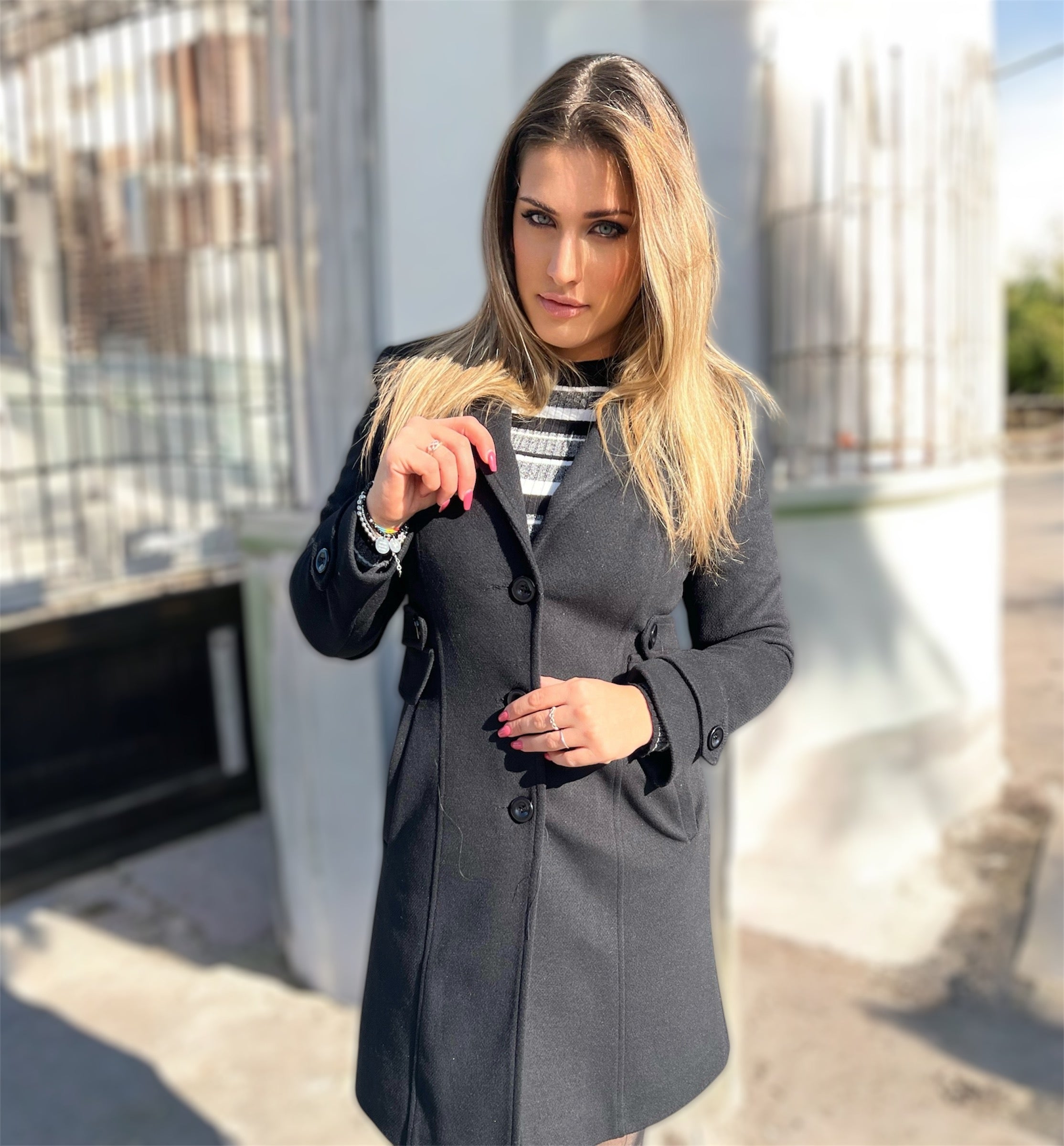 MARTIN-CAPPOTTO TESSUTO