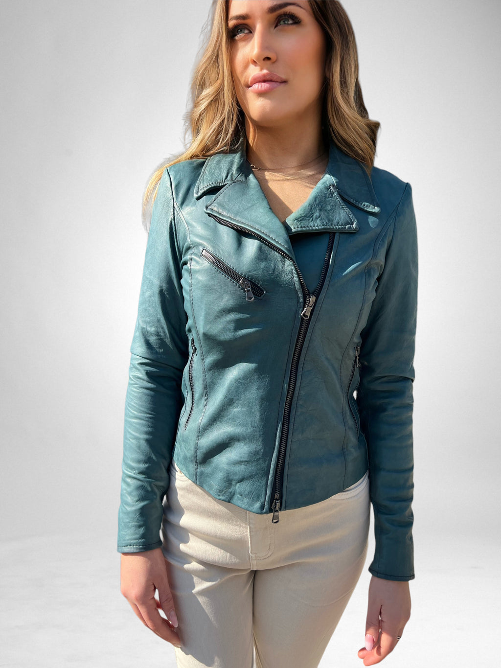 GIACCA IN VERA PELLE NAPPA